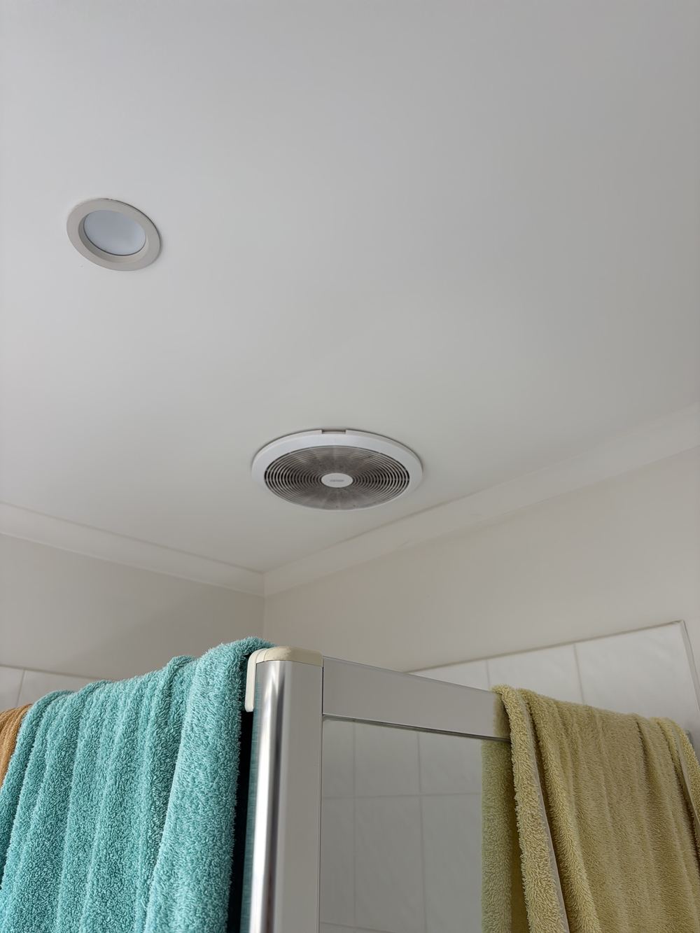 Bathroom exhaust fans discharging straight into the roof space, Berwick