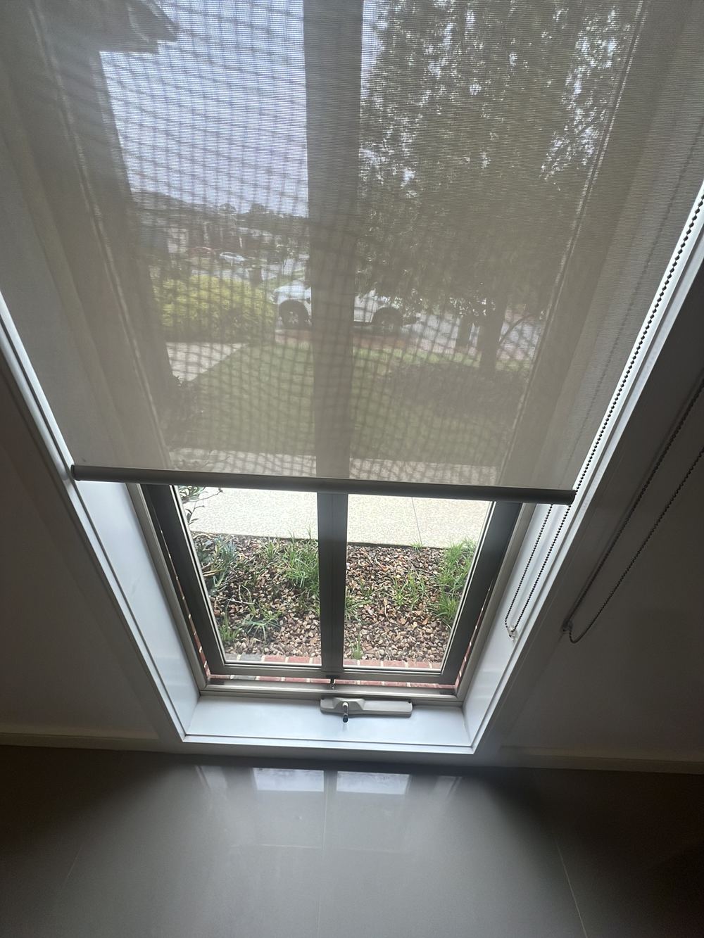 Window that would not open and close smoothly, found during a pre-purchase inspection in Berwick